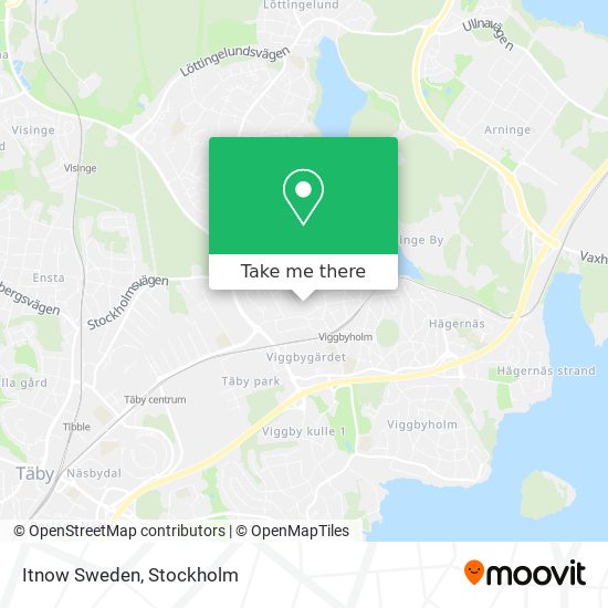 Itnow Sweden map