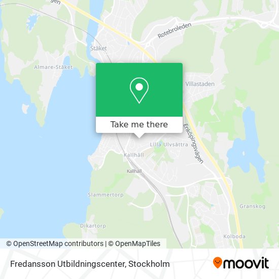 Fredansson Utbildningscenter map