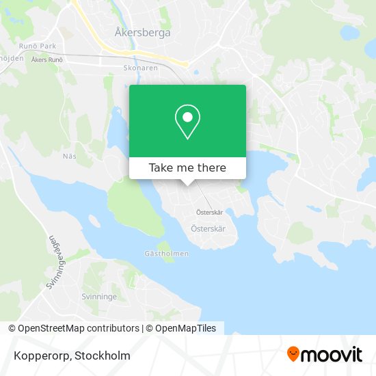 Kopperorp map