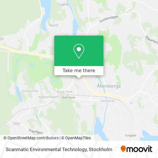 Scanmatic Environmental Technology map