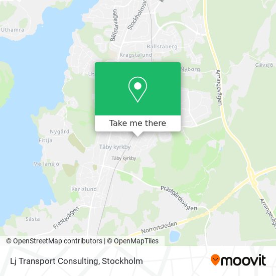 Lj Transport Consulting map
