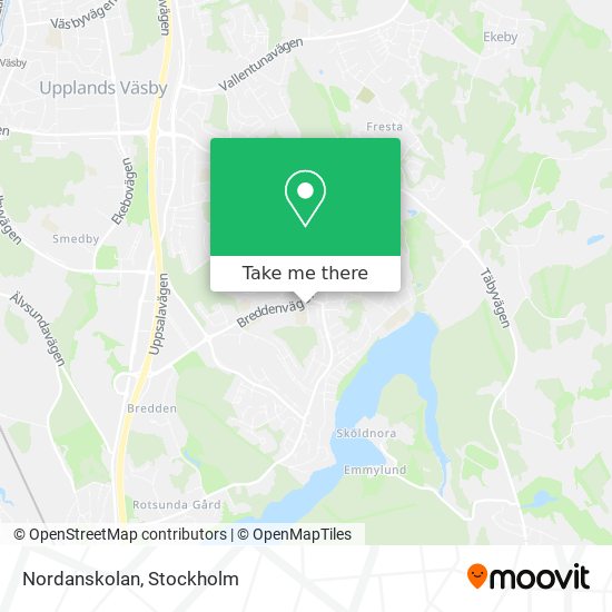 Nordanskolan map