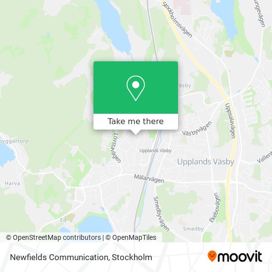 Newfields Communication map