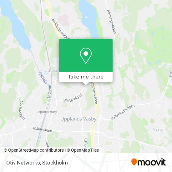 Otiv Networks map