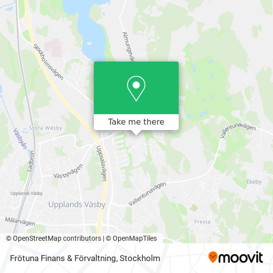 Frötuna Finans & Förvaltning map