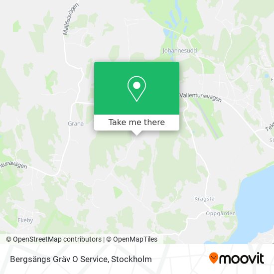 Bergsängs Gräv O Service map
