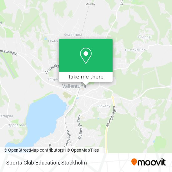 Sports Club Education map