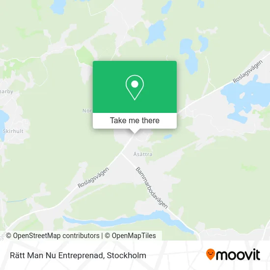 Rätt Man Nu Entreprenad map