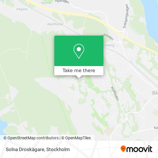 Solna Droskägare map