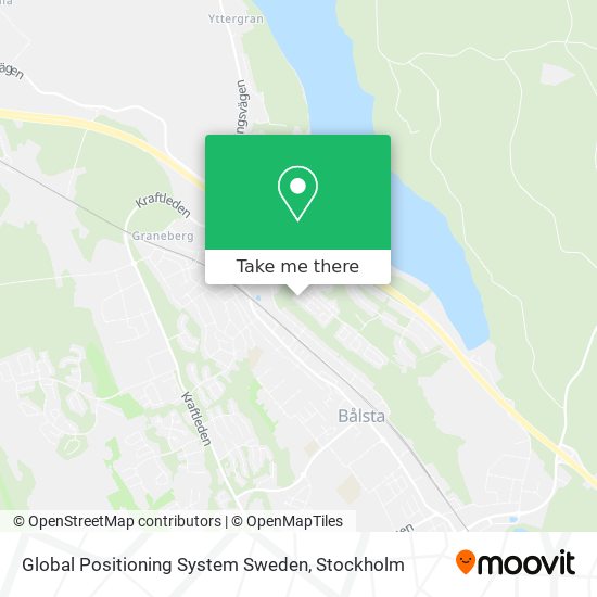 Global Positioning System Sweden map