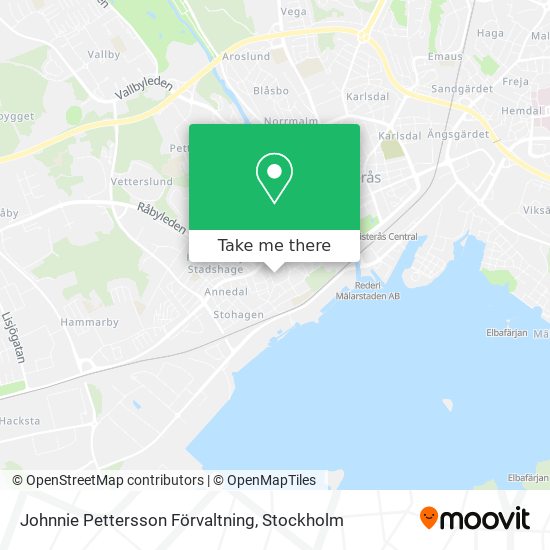 Johnnie Pettersson Förvaltning map