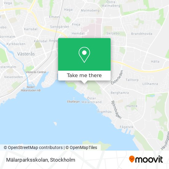 Mälarparksskolan map