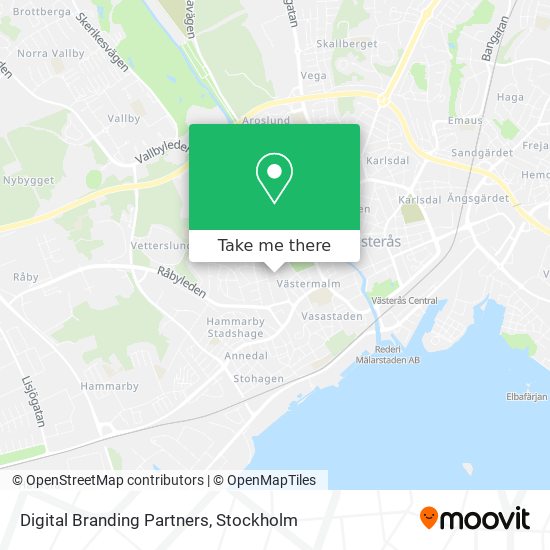 Digital Branding Partners map