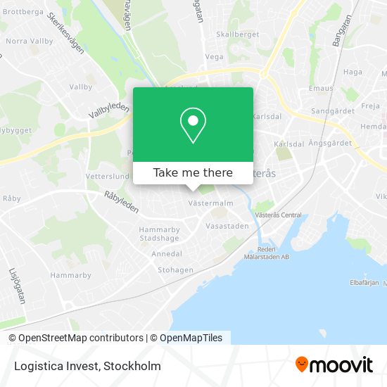 Logistica Invest map