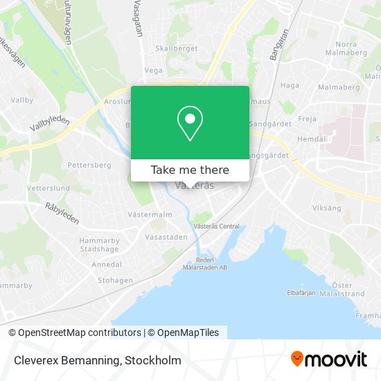 Cleverex Bemanning map