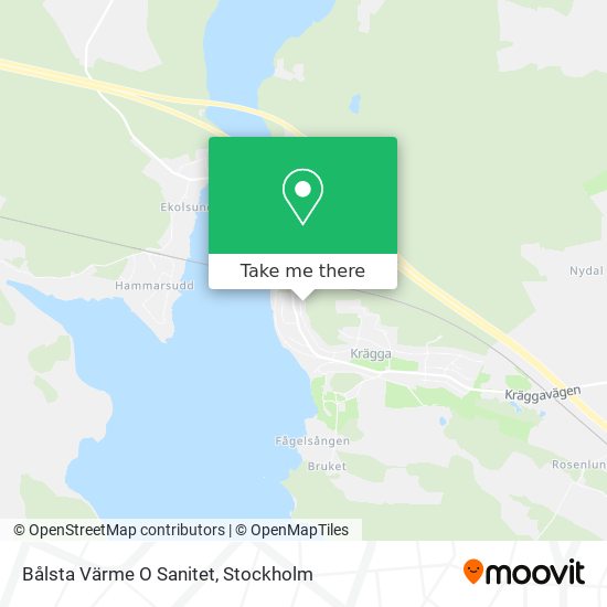 Bålsta Värme O Sanitet map