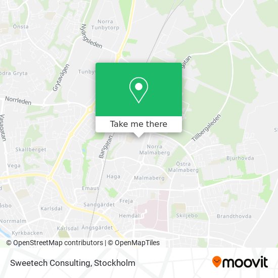 Sweetech Consulting map