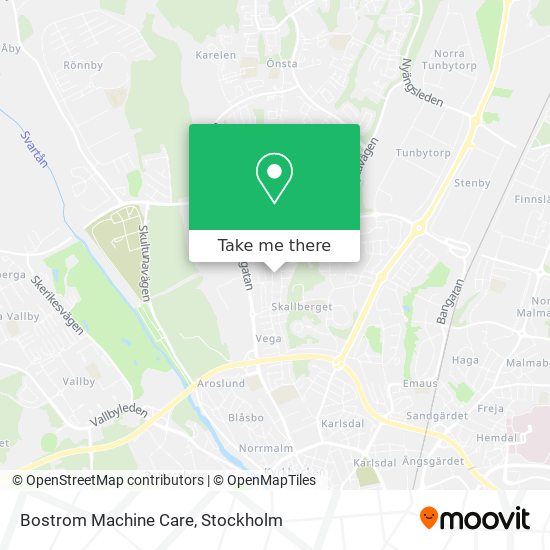 Bostrom Machine Care map