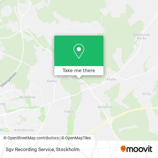 Sgv Recording Service map