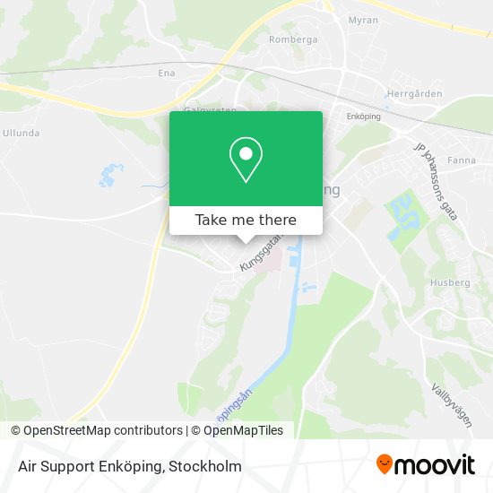 Air Support Enköping map