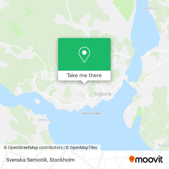 Svenska Semiotik map