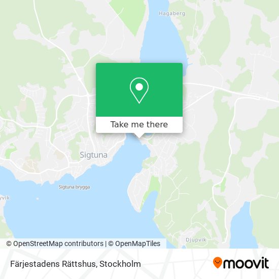 Färjestadens Rättshus map