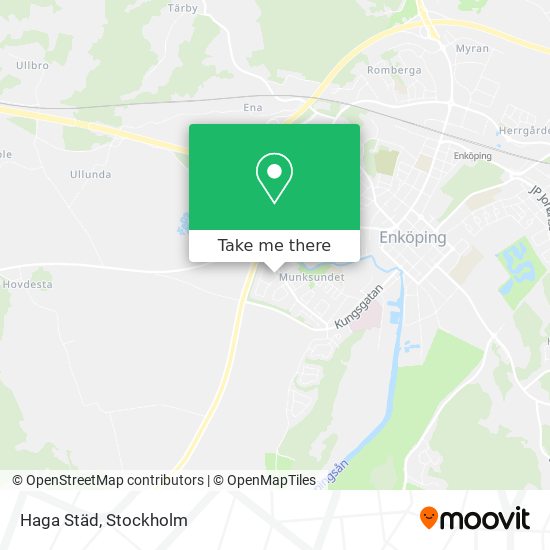 Haga Städ map