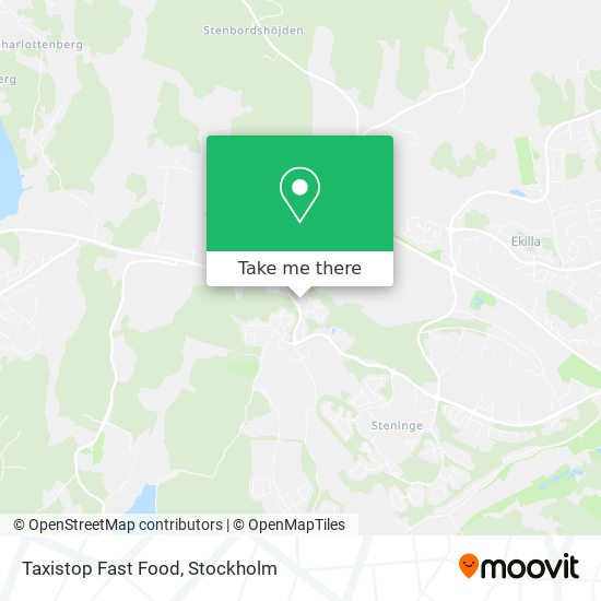 Taxistop Fast Food map