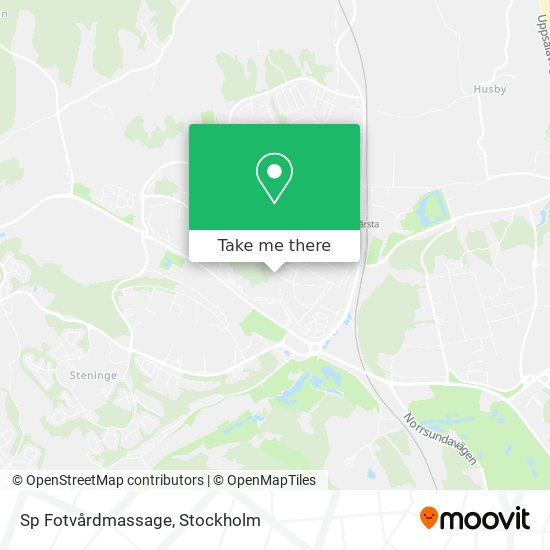 Sp Fotvårdmassage map