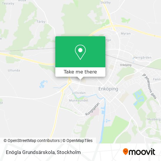 Enögla Grundsärskola map