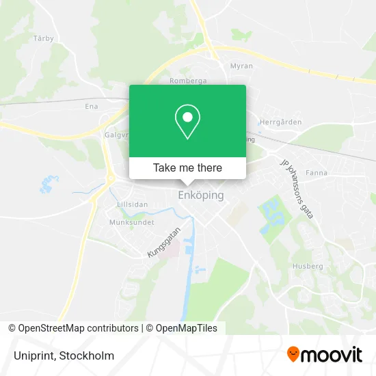 Uniprint map