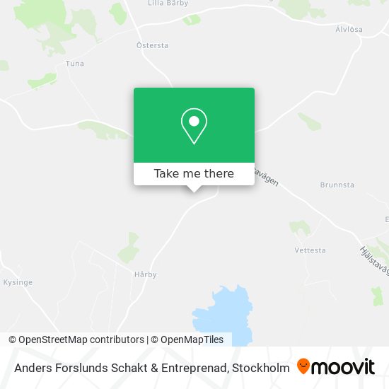 Anders Forslunds Schakt & Entreprenad map