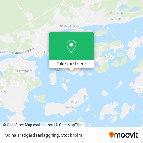 Solna Trädgårdsanläggning map