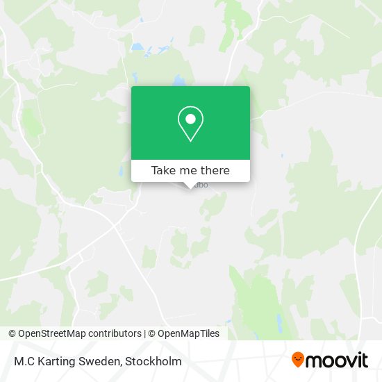 M.C Karting Sweden map