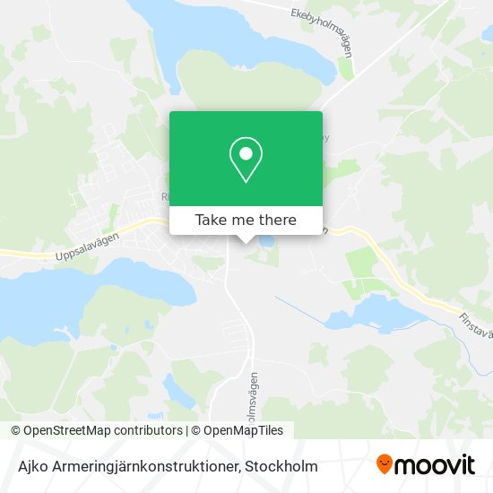 Ajko Armeringjärnkonstruktioner map