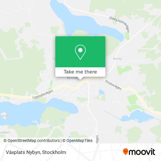 Växplats Nybyn map