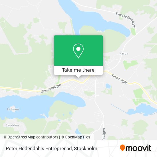 Peter Hedendahls Entreprenad map