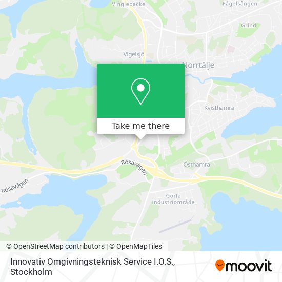 Innovativ Omgivningsteknisk Service I.O.S. map