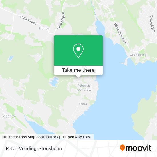 Retail Vending map