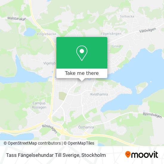 Tass Fängelsehundar Till Sverige map