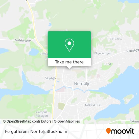 Fergafferen i Norrtelj map