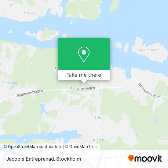 Jacobis Entreprenad map