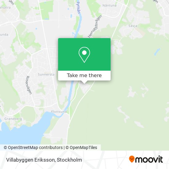 Villabyggen Eriksson map