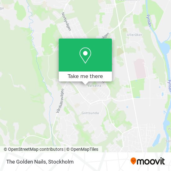 The Golden Nails map