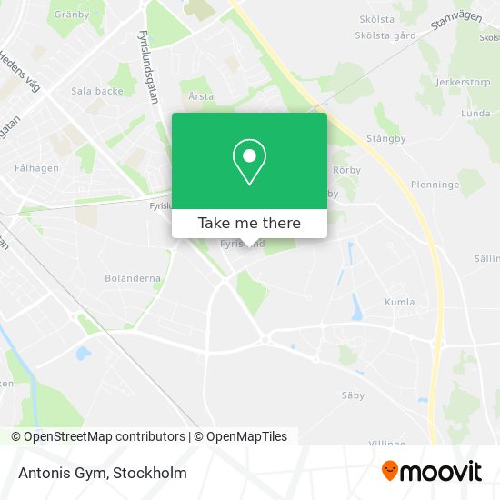 Antonis Gym map