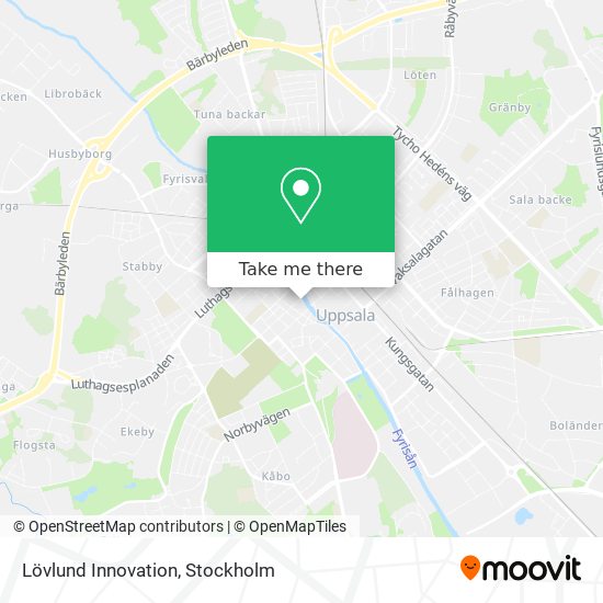 Lövlund Innovation map