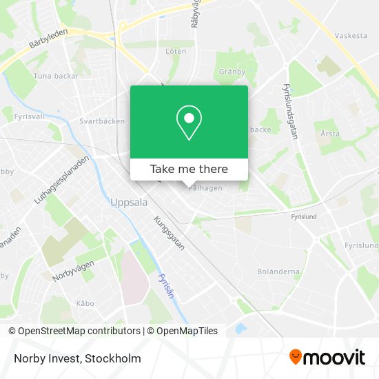 Norby Invest map