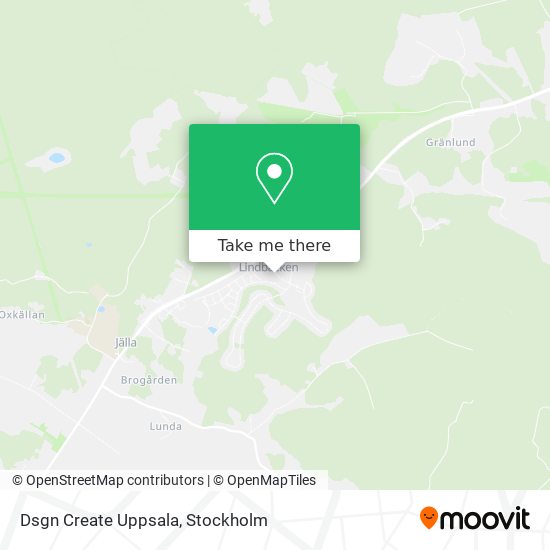 Dsgn Create Uppsala map