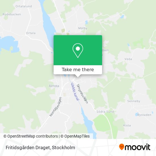 Fritidsgården Draget map