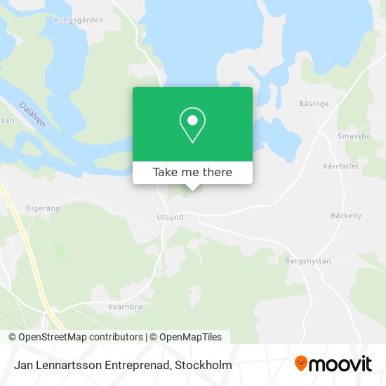 Jan Lennartsson Entreprenad map